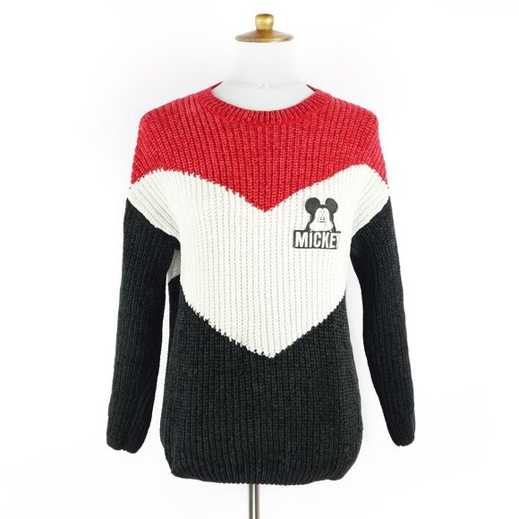 Disney Sweaters - Disney Mickey Mouse vintage style knit sweater, XS